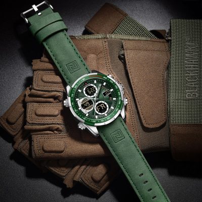 Đồng hồ sinh viên mới Naviforce Lingxiang 2022 chống nước dạ quang thời trang thể thao đa chức năng đồng hồ nam