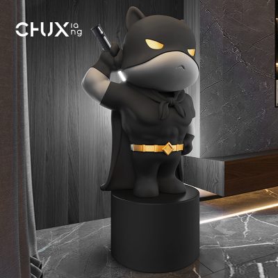 Phòng khách lớn từ sàn đến trần nhà lightsaber Siêu nhân phòng ngủ thể thao điện tử trang trí phòng búp bê chạy bằng tay trang trí tủ TV