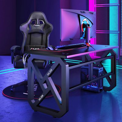 Bàn chơi game bàn máy tính để bàn bàn máy tính để bàn gia đình bàn ghế máy cafe Internet trọn bộ bàn ghế game set 1 bàn