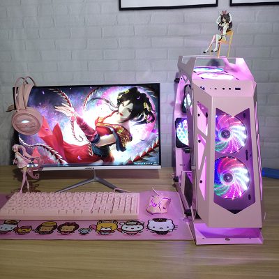 Core i5 10400 ăn gà game máy chủ lắp ráp máy tính để bàn trọn bộ hồng sống vĩnh viễn