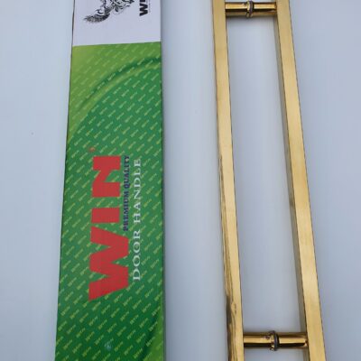Tay nắm cửa Vuông Vàng Chữ Vạn. Tay nắm cửa Windragon
