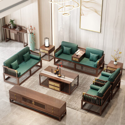 Bàn trà gỗ phong cách Trung Quốc - sản phẩm mang tính biểu tượng của văn hóa Trung Quốc