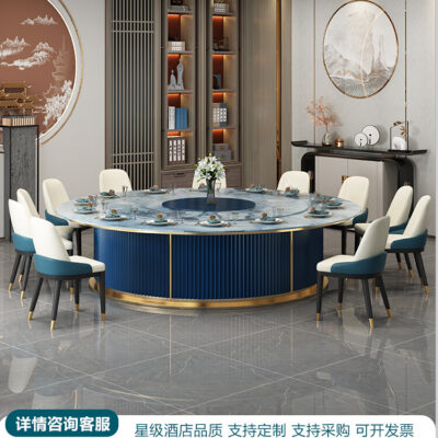 Không gian ẩm thực đẳng cấp với bàn ăn nhà hàng khách sạn nhập khẩu