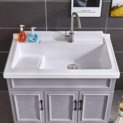 Bồn rửa mặt phòng tắm - Sản phẩm tiết kiệm không gian, giúp phòng tắm trở nên rộng rãi và thoải mái hơn