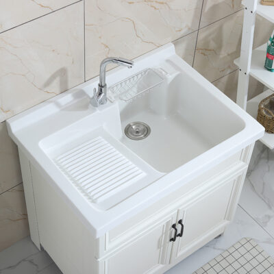 Bồn rửa mặt phòng tắm - Được sản xuất từ chất liệu sứ cao cấp, an toàn cho sức khỏe