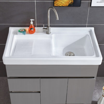 Bồn rửa mặt phòng tắm - Thiết kế đơn giản, hiện đại