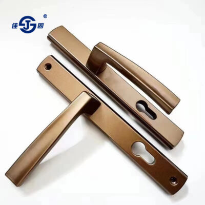 Tay nắm cửa hợp kim nhôm Jiagu cầu gãy rèn tay cầm oxy hóa Đức Haobo cải tiến nhà nhôm định hình tay nắm cửa khóa