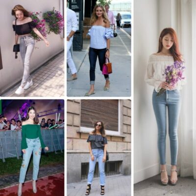 9 kiểu áo trễ vai cực kỳ duyên dáng cho các quý cô