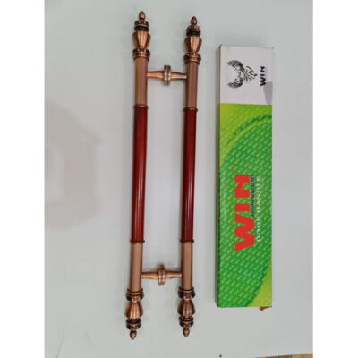 Tay Nắm Cửa Gỗ Đỏ Đạn Đồng. Tay nắm cửa Windragon