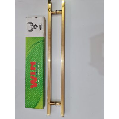 Tay Nắm Cửa Vuông Vàng (Chữ Vạn). Tay nắm cửa Windragon