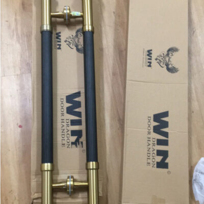 Tay nắm cửa Đen Đầu Hoa Atiso . Tay nắm cửa Windragon
