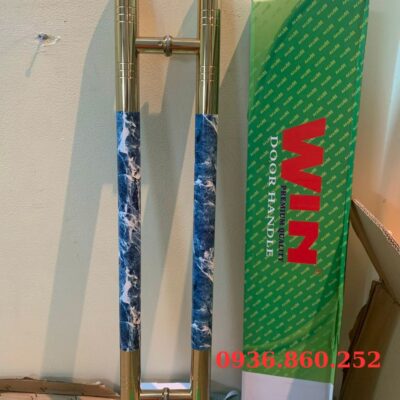 Tay Nắm Cửa Kính Cường Lực, Cửa Nhôm - Tay Nắm Cửa Giả Đá Xanh Dương