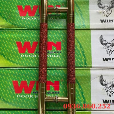 Tay Nắm Cửa Kính Cường Lực, Cửa Nhôm - Tay Nắm Cửa Giả Đá Đỏ