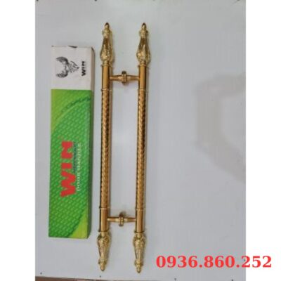 Tay nắm cửa vàng cúp hoa 1m2. Tay nắm cửa kính, tay nắm cửa gỗ, tay nắm cửa thủy lực