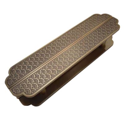 Trung Quốc cổ đám mây tốt lành tay nắm cửa bằng đồng khách sạn phòng riêng tay nắm cửa gỗ kính đen tay nắm cửa