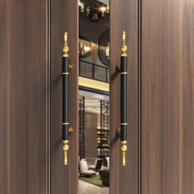 Tay nắm cửa chính cổ điển bằng inox TYC238