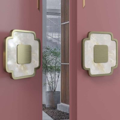 Tay nắm cửa chính nhôm tối giản hiện đại TYC8517