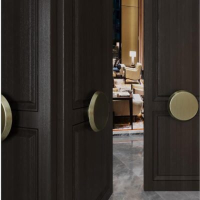 Tay nắm cửa nhôm tối giản hình tròn TYC7970