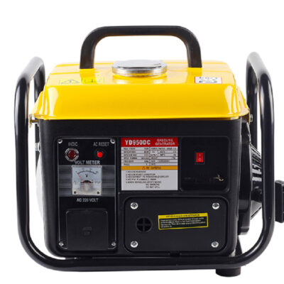 Máy phát điện chạy xăng nhỏ di động 2 thì 600/800W hộ gia đình 1 pha 220V không ồn cắm trại di động ngoài trời