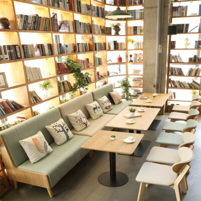 Tiếng Anh Mã Sofa Bàn Ghế Lưới Đỏ Quán Trà Sữa Hamburg Quán Cafe Chủ Đề Nhà Hàng Thường Ngày Bàn Ghế Boong