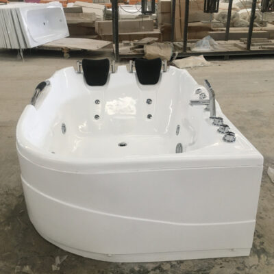 Khách sạn xuất khẩu ngoại thương dành riêng cho massage hình quạt gợi cảm Bồn tắm quá khổ acrylic Bồn tắm váy đôi có lướt sóng