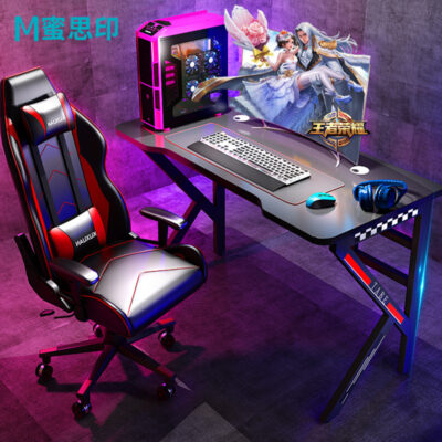 Bàn máy tính và ghế máy tính để bàn bàn chơi game tại nhà phòng ngủ bàn Quán cà phê Internet một người nghiên cứu trò chơi bàn làm việc đơn giản