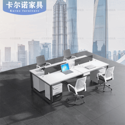 Nhà sản xuất bàn nhân viên tại chỗ bàn nội thất văn phòng bàn máy tính hiện đại đơn giản