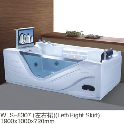 Tonys 8307 hộ gia đình khách sạn acrylic váy đôi Bồn tắm thông minh bể sục lướt sóng đơn