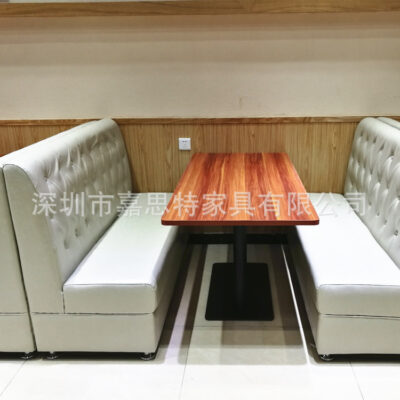 Chuỗi nhà hàng thức ăn nhanh bàn ghế ăn khớp thẻ ghế ăn nhanh bàn ăn quán cà phê bàn ghế sofa quán lẩu ghế thẻ bài