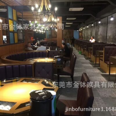 [Trường hợp kỹ thuật] Cung cấp chủ đề nhà hàng bàn ăn và ghế kết hợp thẻ ghế sofa nhà máy bán hàng trực tiếp