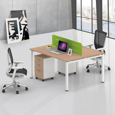 Nhà máy bán hàng trực tiếp nội thất văn phòng Thâm Quyến bàn khung thép bàn nhân viên đơn giản hiện đảm bảo chất lượng giao hàng lắp đặt