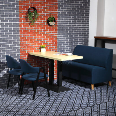Hiện Đại Đơn Giản Món Tráng Miệng Quán Trà Sữa Bàn Ghế Nhà Hàng Tây Cafe Sofa Thẻ Ghế Dịch Vụ Ăn Uống Nhà Hàng Bàn Ghế Kết Hợp