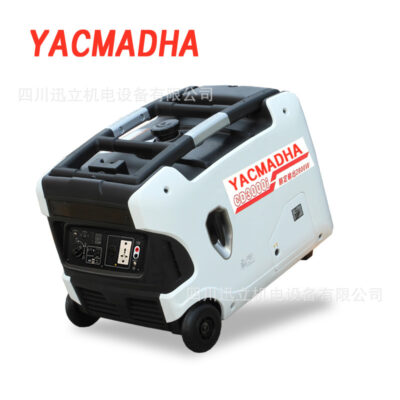Máy Phát Điện Gia Đình 2KW Máy Phát Điện Nhỏ không ồn Di Động Máy Phát Điện Chạy Xăng 2KW, 3KW Di Động