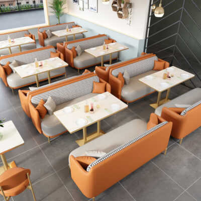 Nhà hàng cao cấp sofa thẻ ghế ánh sáng sang trọng quầy sách quán cà phê sữa cửa hàng tráng miệng trung tâm mua sắm bàn ghế bàn đá phiến đàm phán bình thường