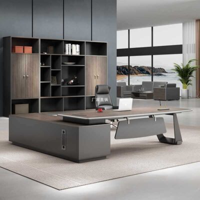 Bàn ghế giám đốc kết hợp bàn giám đốc điều hành nội thất văn phòng bàn giám đốc đơn giản hiện đại bàn giám đốc