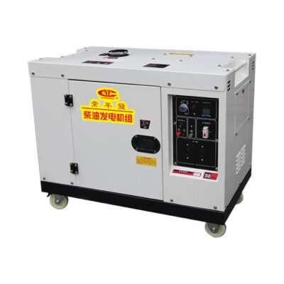Máy phát điện Diesel gia đình 220v một pha 3/5/6/8 kW/10KW ba pha câm điện áp kép 380V