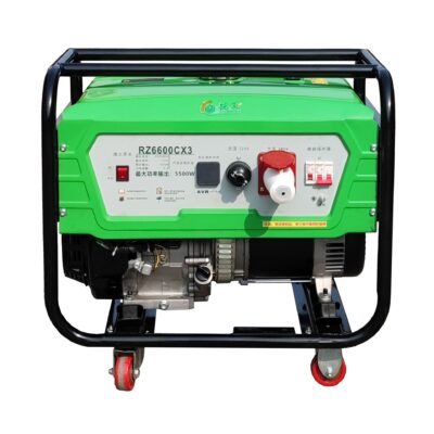 5KW 5 kilowatt 220V380V đơn ba máy phát điện chạy xăng công suất bằng nhau đặt máy phát điện tích hợp tại nhà