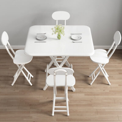 Bàn gấp bàn ăn gia đình gấp đơn giản chung cư nhỏ bàn ăn kết hợp bàn nhỏ di động ký túc xá