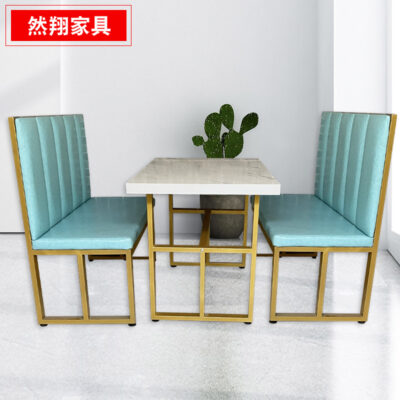 Tùy Chỉnh Quán Trà Sữa Bàn Ghế Thẻ Ngồi Sofa Quán Cà Phê Túi Mềm Thẻ Ghế Sofa Phân Cửa Hàng Món Tráng Miệng Bàn Ghế Nhà Hàng Màu Đỏ