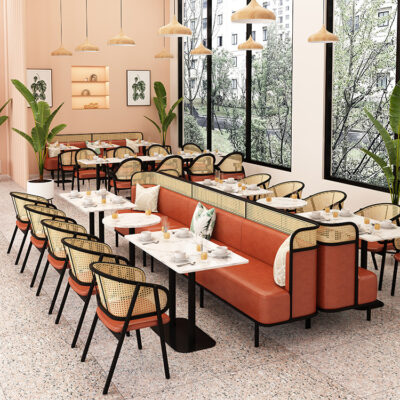 Nhà hàng chủ đềNhà hàng TâyNhà hàng TâySofa mây đanQuán ănKhách sạnQuán sushiKafeCafeQuán trà sữaBàn ghế kết hợp