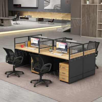 Nhà máy bán hàng trực tiếp bàn phòng ghế nhân viên kết hợp bàn máy tính ghế máy màn hình ghế bàn làm việc công ty