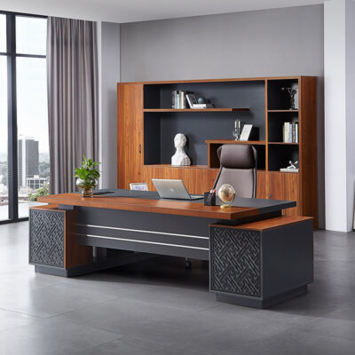 Bàn giám đốc kết hợp bàn ghế giám đốc bàn chủ tịch bàn giám đốc nội thất văn phòng hiện đại đơn giản bàn giám đốc