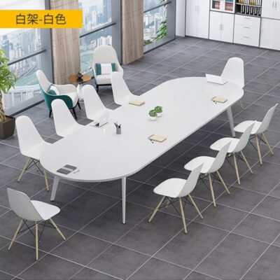 Bàn bàn hội nghị bàn dài bàn đàm phán hình bầu dục hiện đại đơn giản bàn ghế kết hợp bàn làm việc bàn phòng hội nghị nhỏ