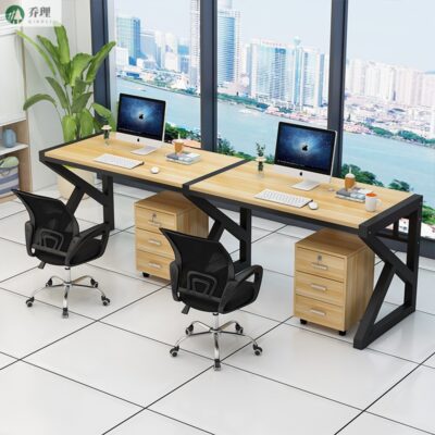 Bàn nhân viên bàn đôi ngồi liền nhau Bàn máy tính hai dãy một dãy bàn hai người nối ngang vào tường một bàn