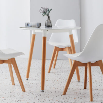 Bàn Eames bàn ăn đơn giản bàn trà sữa bàn ghế giải trí Bàn MDF sơn thương lượng bàn cafe nhà hàng