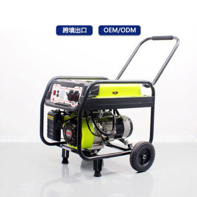 Nhà máy bán hàng trực tiếp 110v220v380v khởi động điện ba pha một pha Bộ máy phát điện chạy xăng 5kw10kw