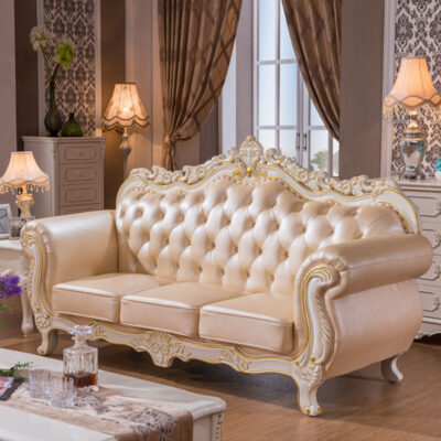 Sofa phong cách châu Âu phòng khách ghế dài vợ lẽ đơn giản châu Âu nhỏ sang trọng kết hợp phòng nhỏ góc kiểu Mỹ nội thất hoàn chỉnh