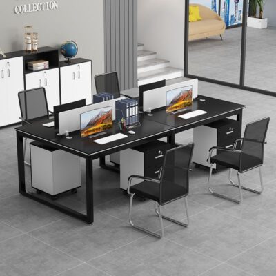 Bàn làm việc nhân viên bàn ghế kết hợp bàn máy tính văn phòng bàn làm việc màn hình bàn làm việc nhân viên nội thất văn phòng
