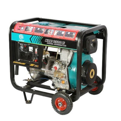 Nhà máy sản xuất máy phát điện nhỏ trực tiếp 5 / 6kw khung mở máy phát điện diesel gia đình khẩn cấp