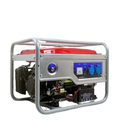 Hộ gia đình chuyển đổi tần số không ồn máy phát điện chạy xăng 220V điện áp kép 3/6/8/kw đèn pin nhỏ khởi động kép đa nhiên liệu